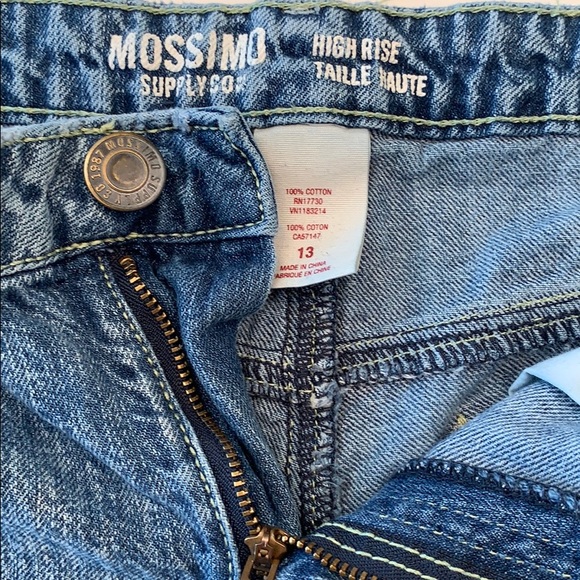 High Rise Jean Shorts - Picture 5 of 5